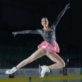 Julija Lovrenčič na ISU World Figure Skating Championchips-Boston